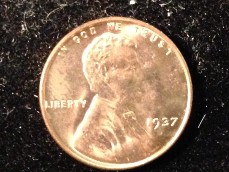 1937 Lincoln Cent MS-65