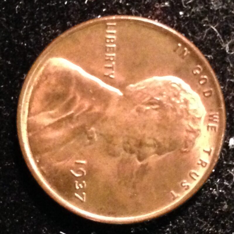 1937 Lincoln Cent MS-66