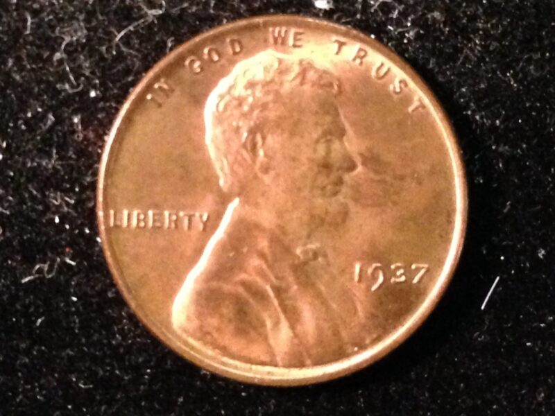 1937 Lincoln Cent MS-66