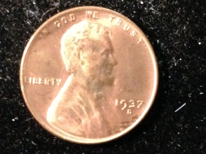 1937-D Lincoln Cent MS-63