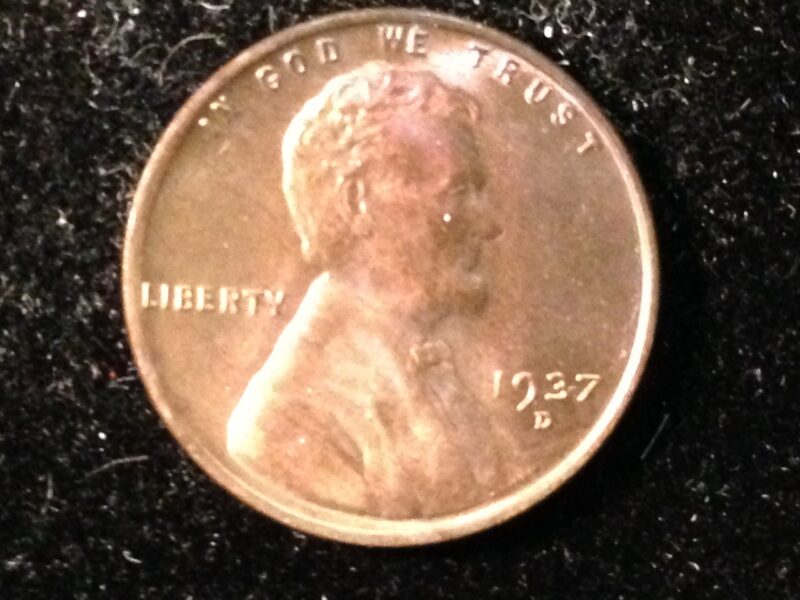 1937-D Lincoln Cent MS-65