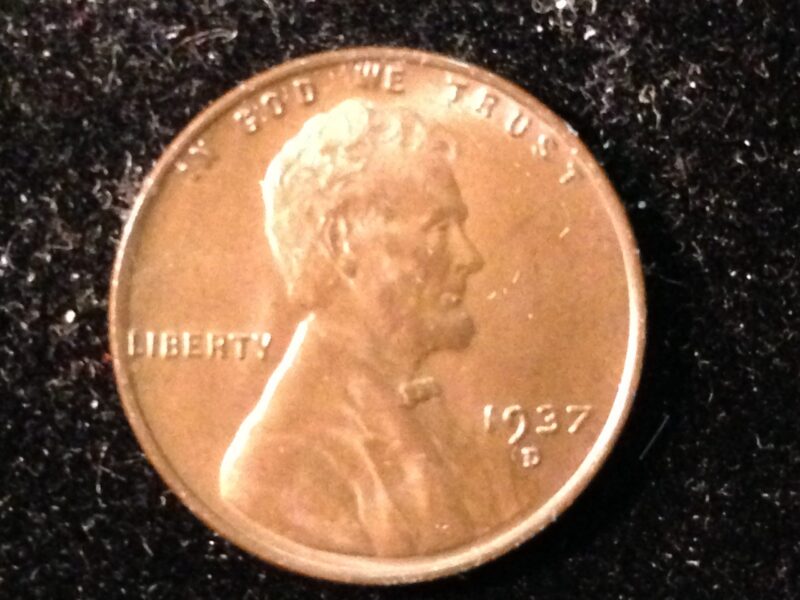 1937-D Lincoln Cent MS-66