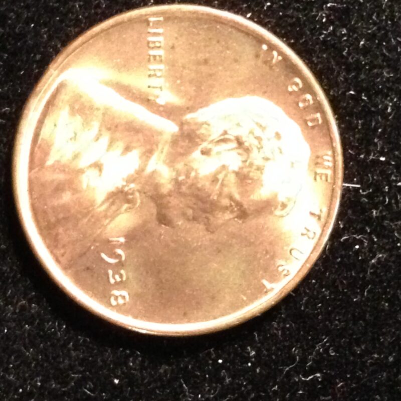1938 Lincoln Cent MS-65