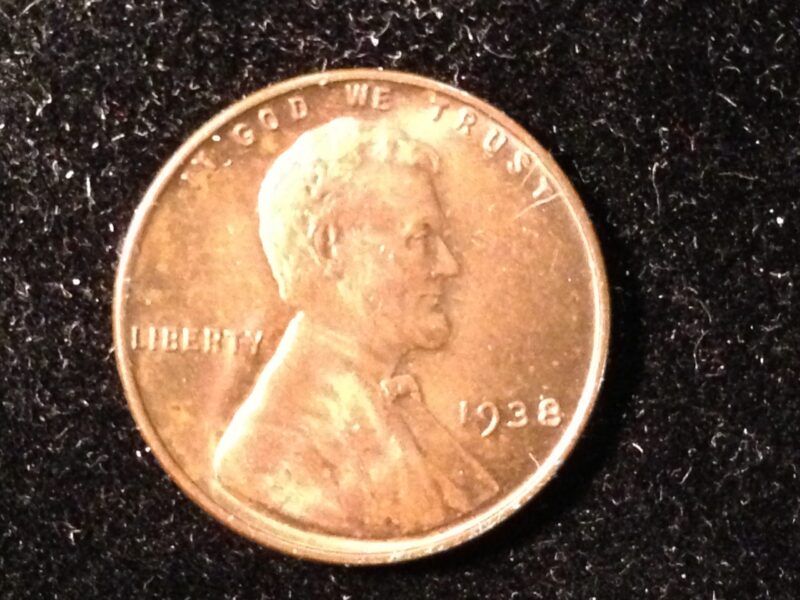 1938 Lincoln Cent MS-66