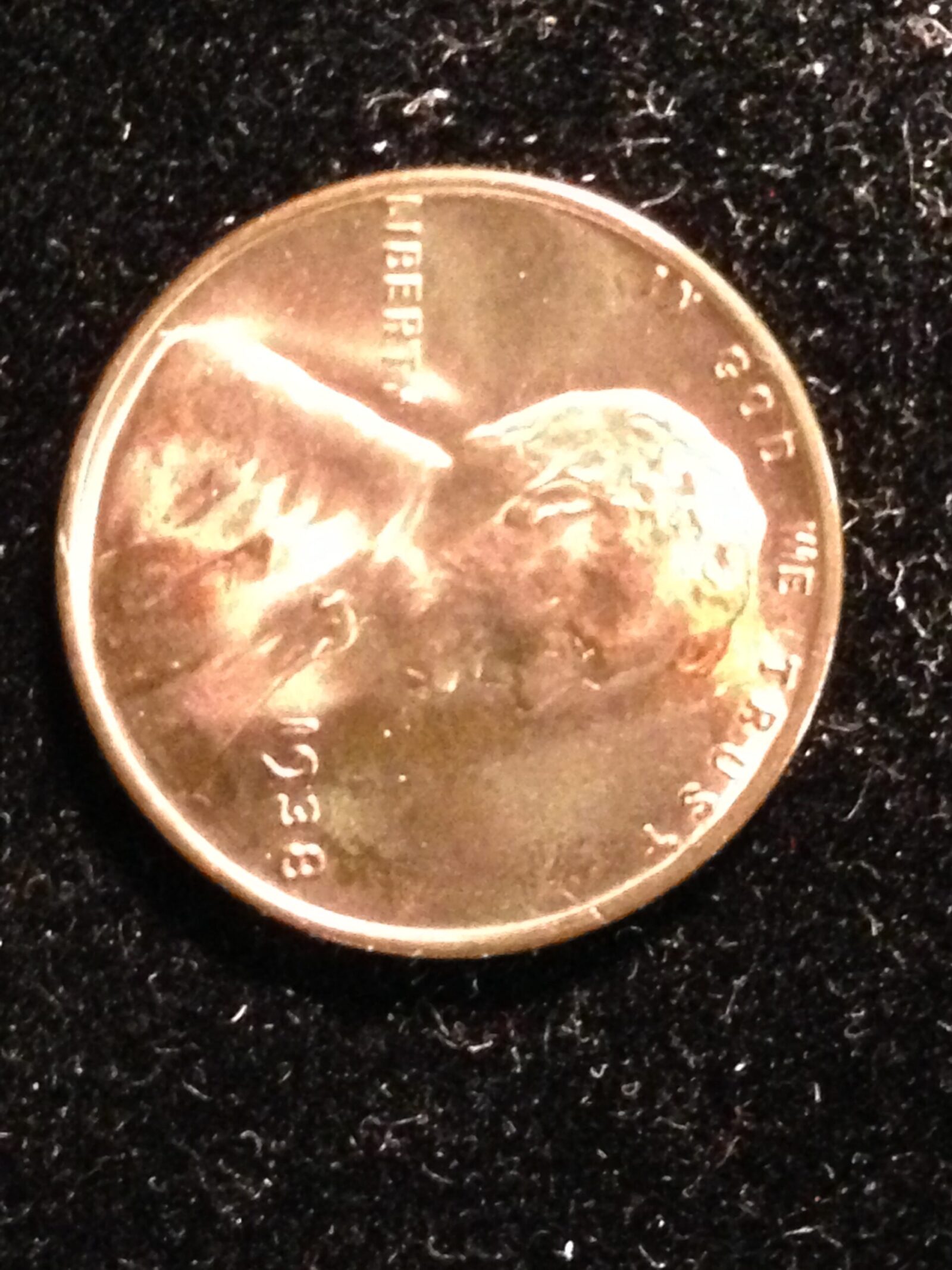 1938 Lincoln Cent MS-67