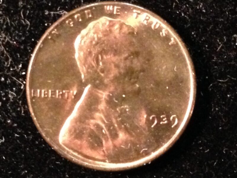 1939 Lincoln Cent MS-63