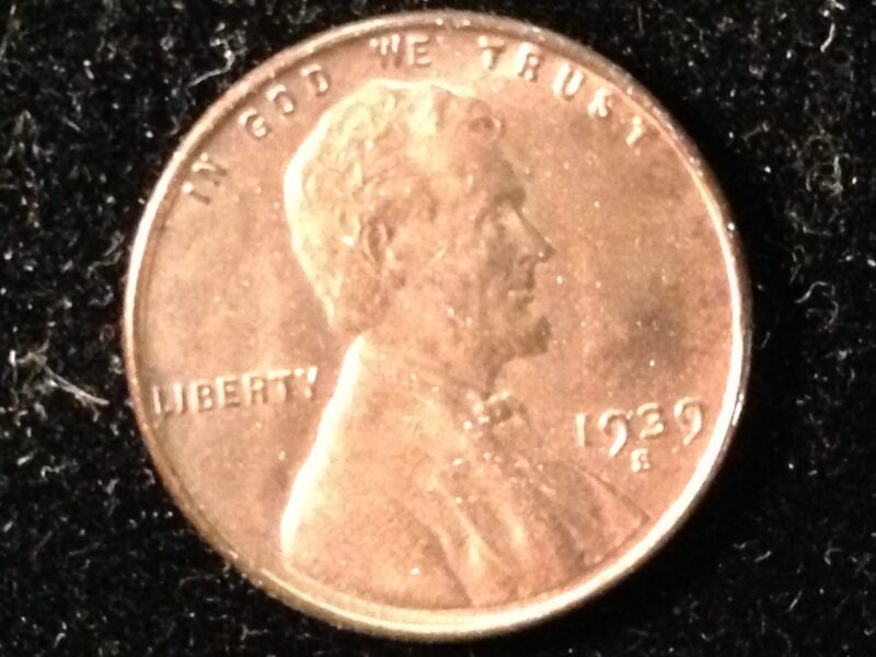 1939-S Lincoln Cent MS-66