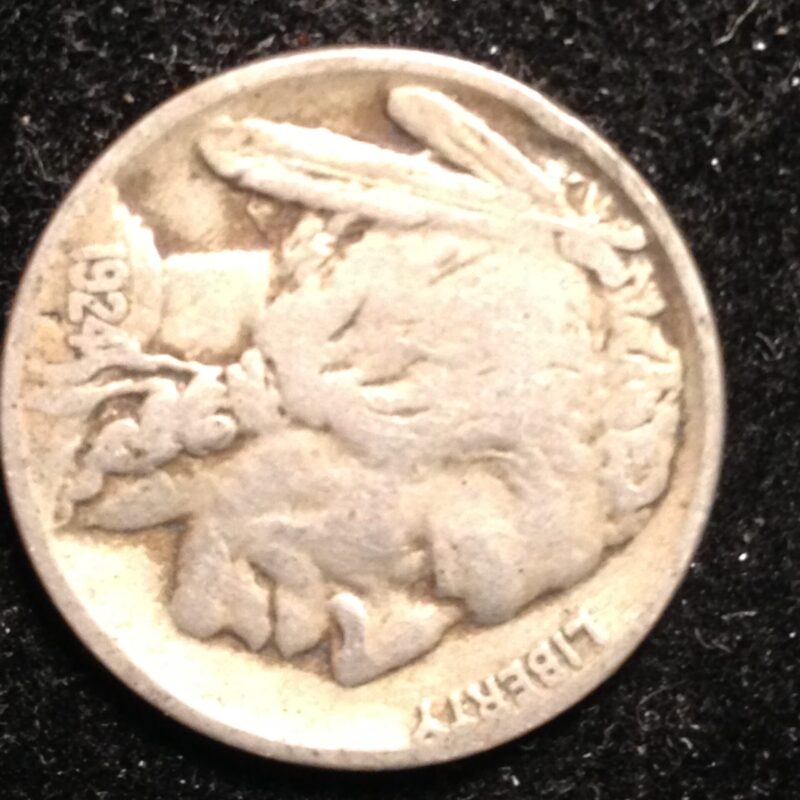 1924 Buffalo Nickel VF