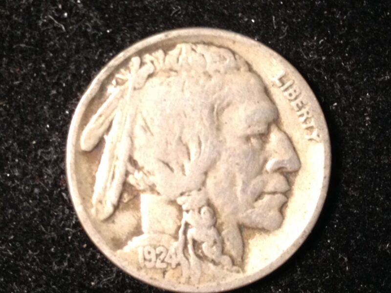 1924 Buffalo Nickel XF