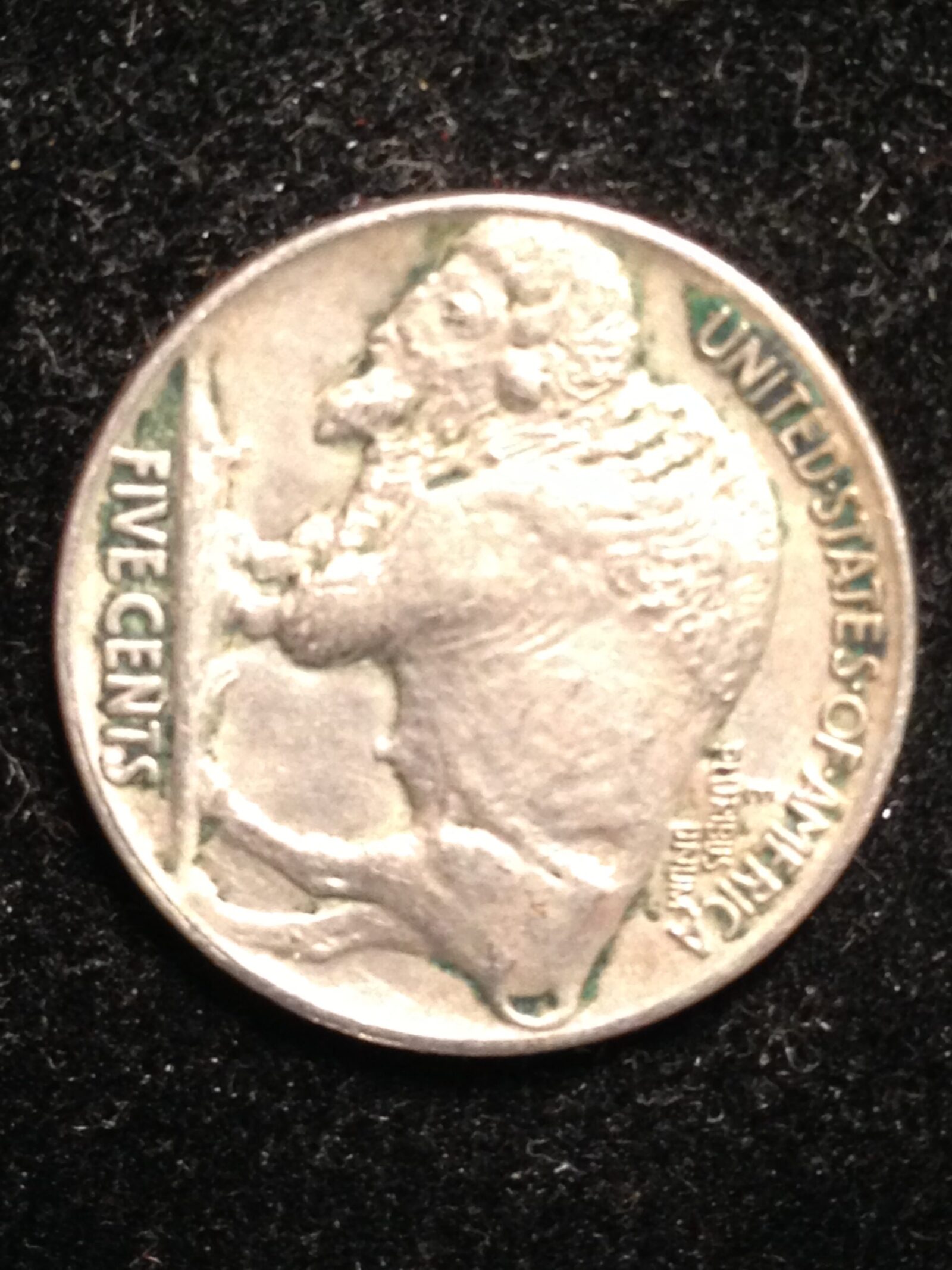 1925 Buffalo Nickel F - Image 2