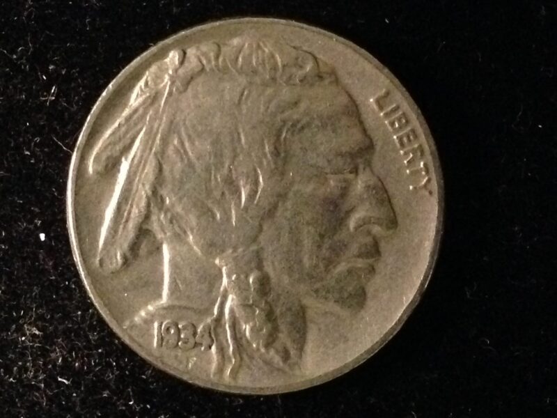 1934 Buffalo Nickel XF