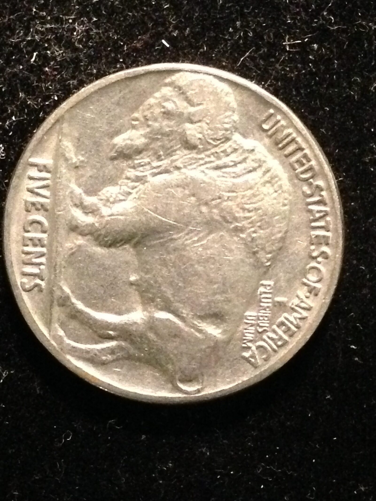 1934 Buffalo Nickel VF - Image 2