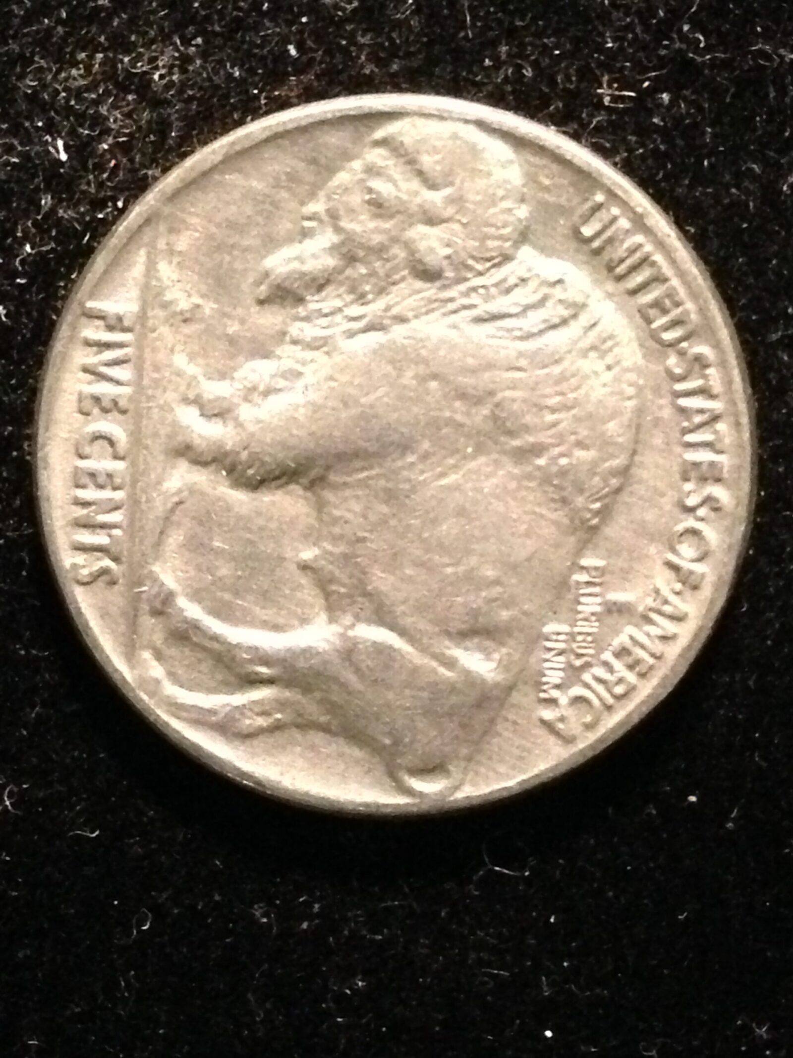 1935 Buffalo Nickel XF - Image 2