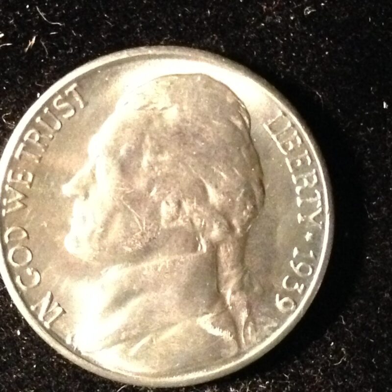 1939-S Jefferson Nickel ChBU