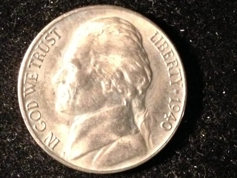 1940-D Jefferson Nickel GemBU