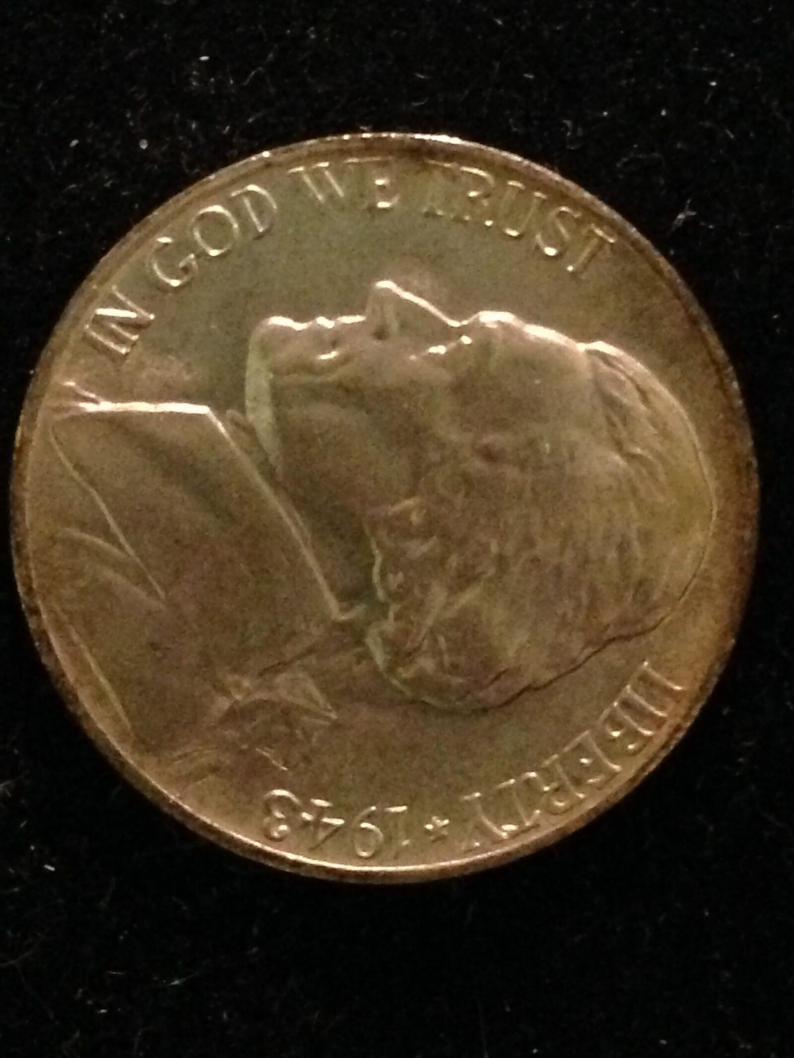 1943-P Jefferson War Time Nickel GemBU