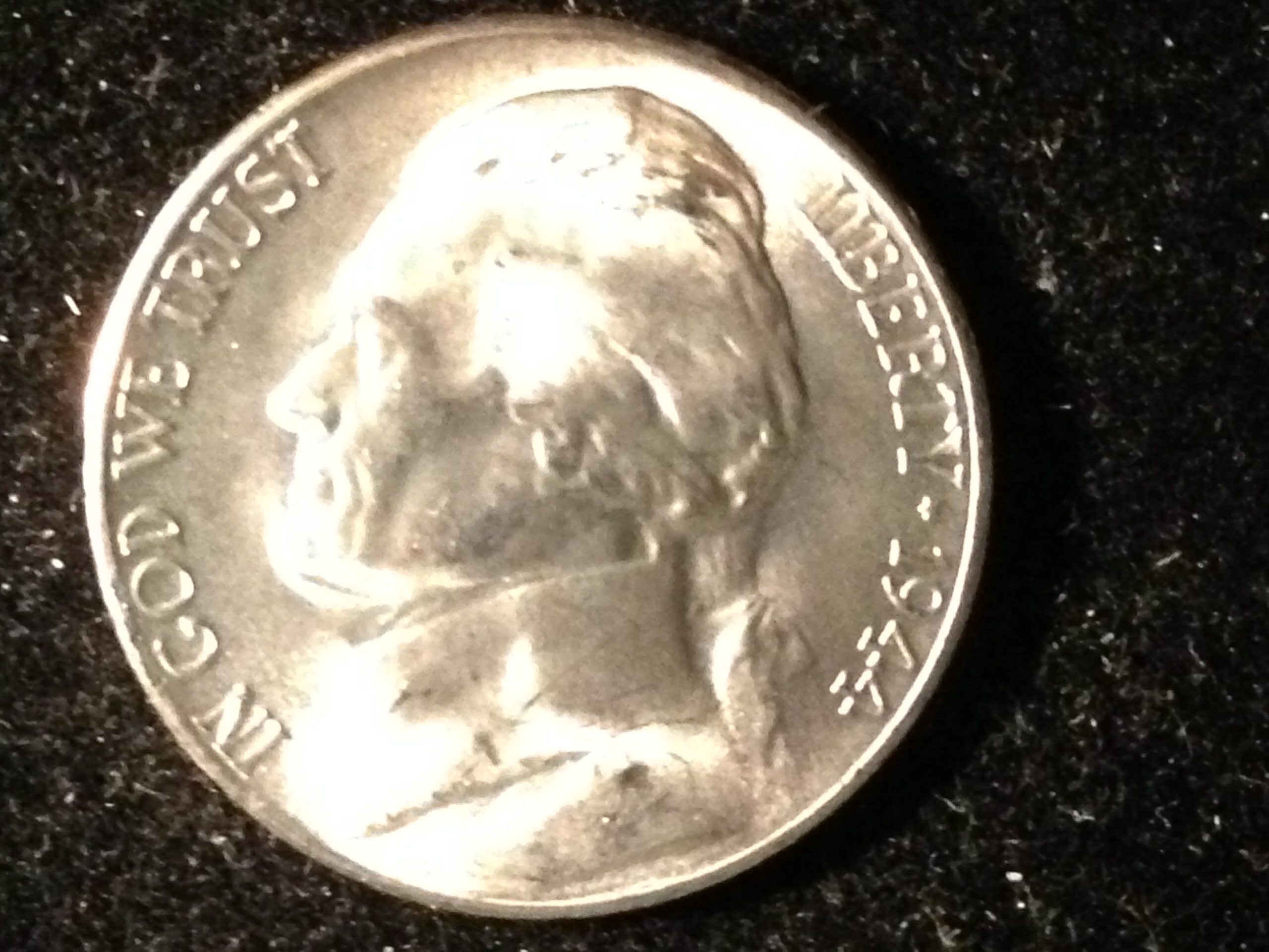 1944-S Jefferson War Time Nickel ChBU