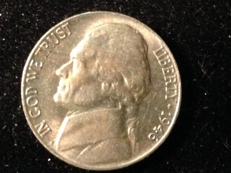 1946 Jefferson Nickel GemBU
