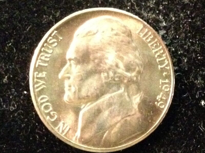 1949-D Jefferson Nickel ChBU