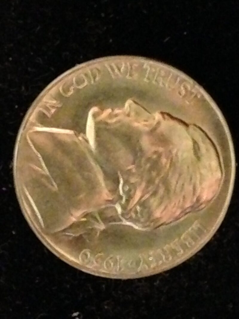 1950 Jefferson Nickel GemBU