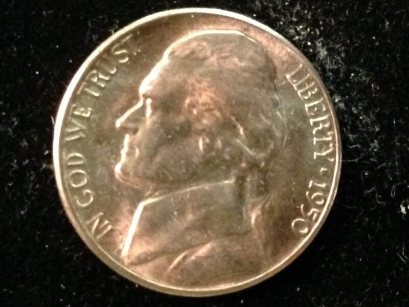1950-D Jefferson Nickel GemBU