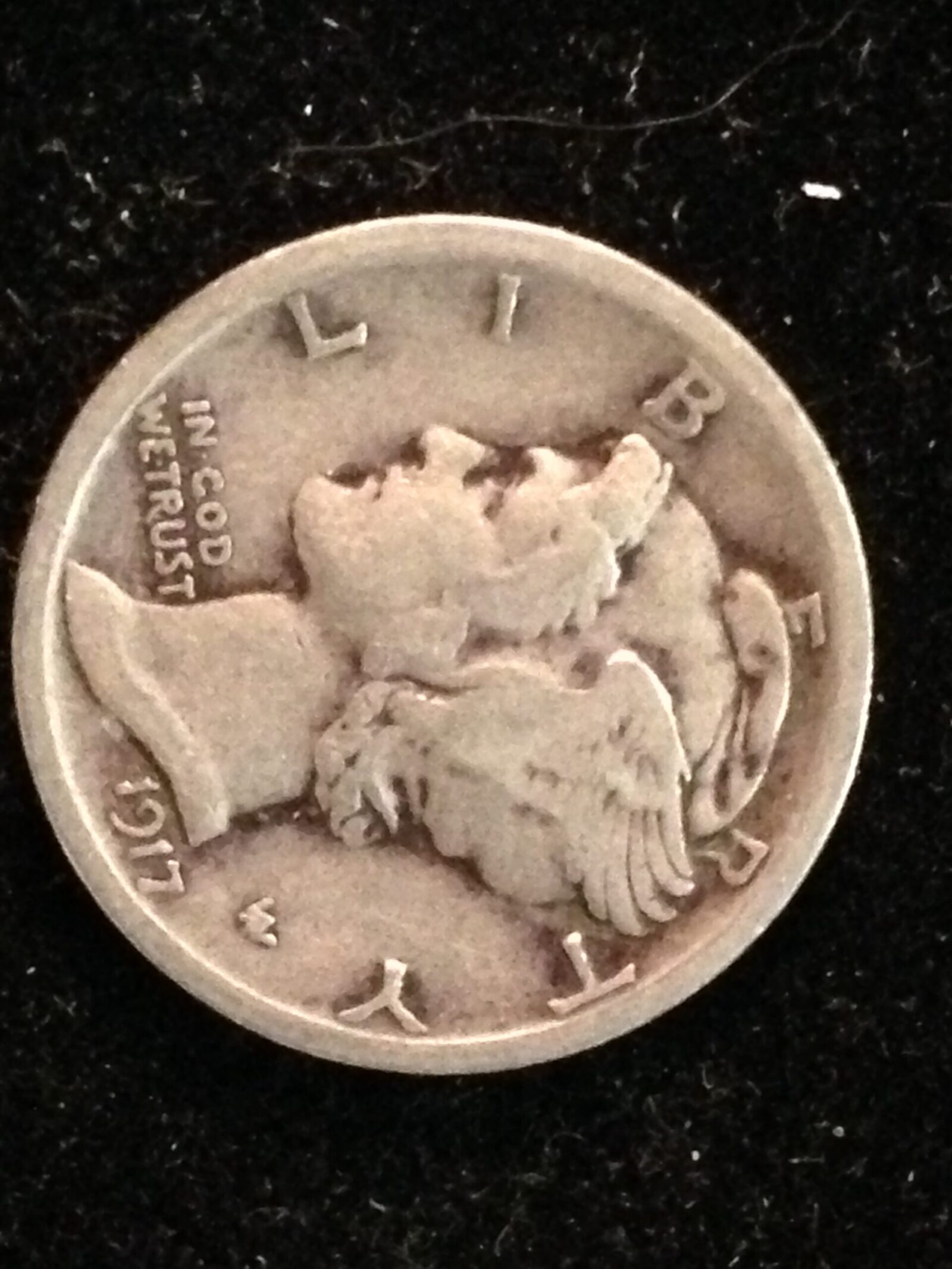 1917 Mercury Dime G
