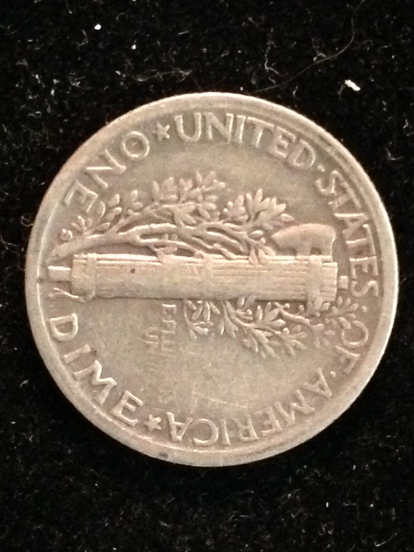 1917-S Mercury Dime F - Image 2