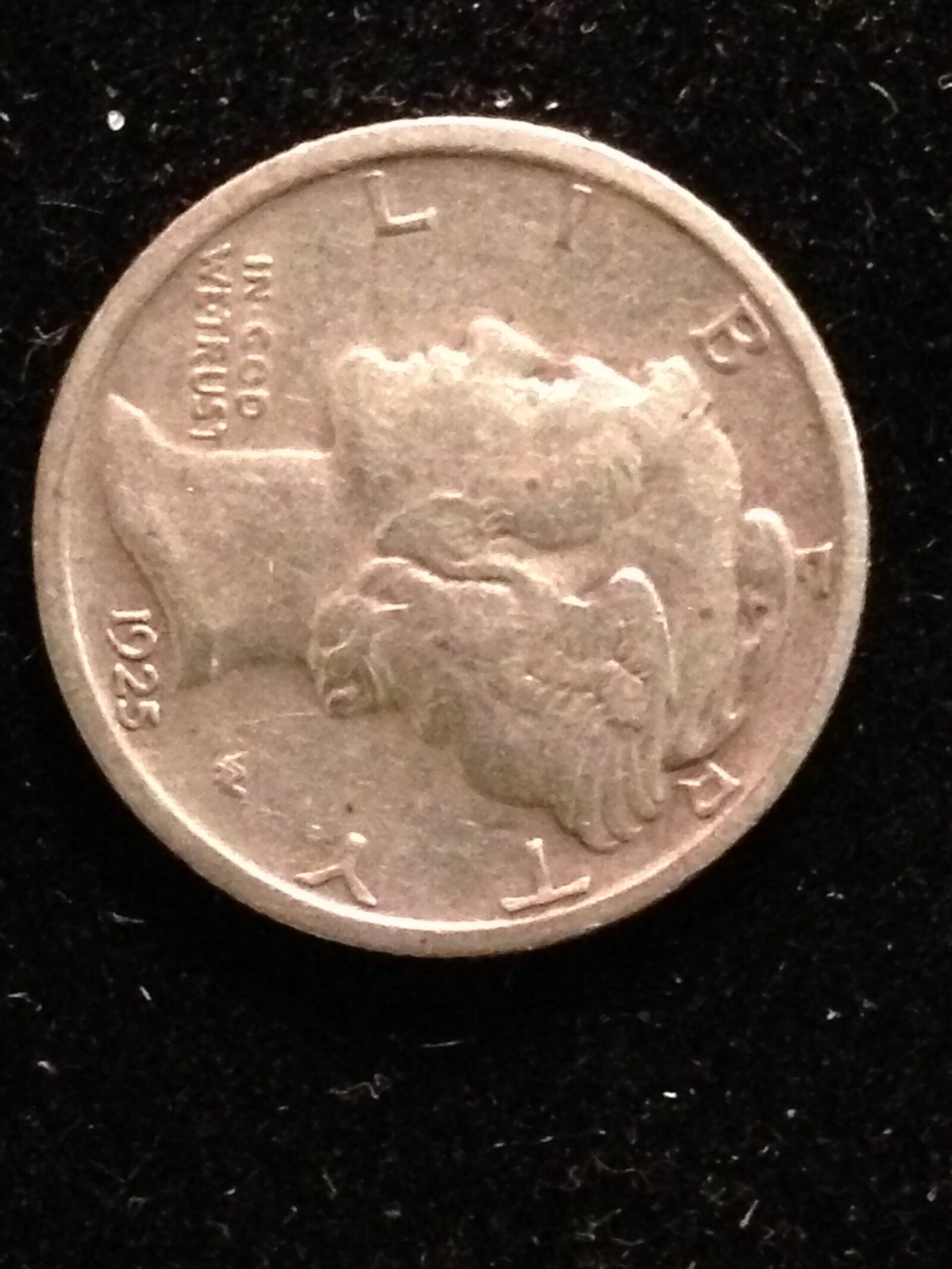 1925-D Mercury Dime G