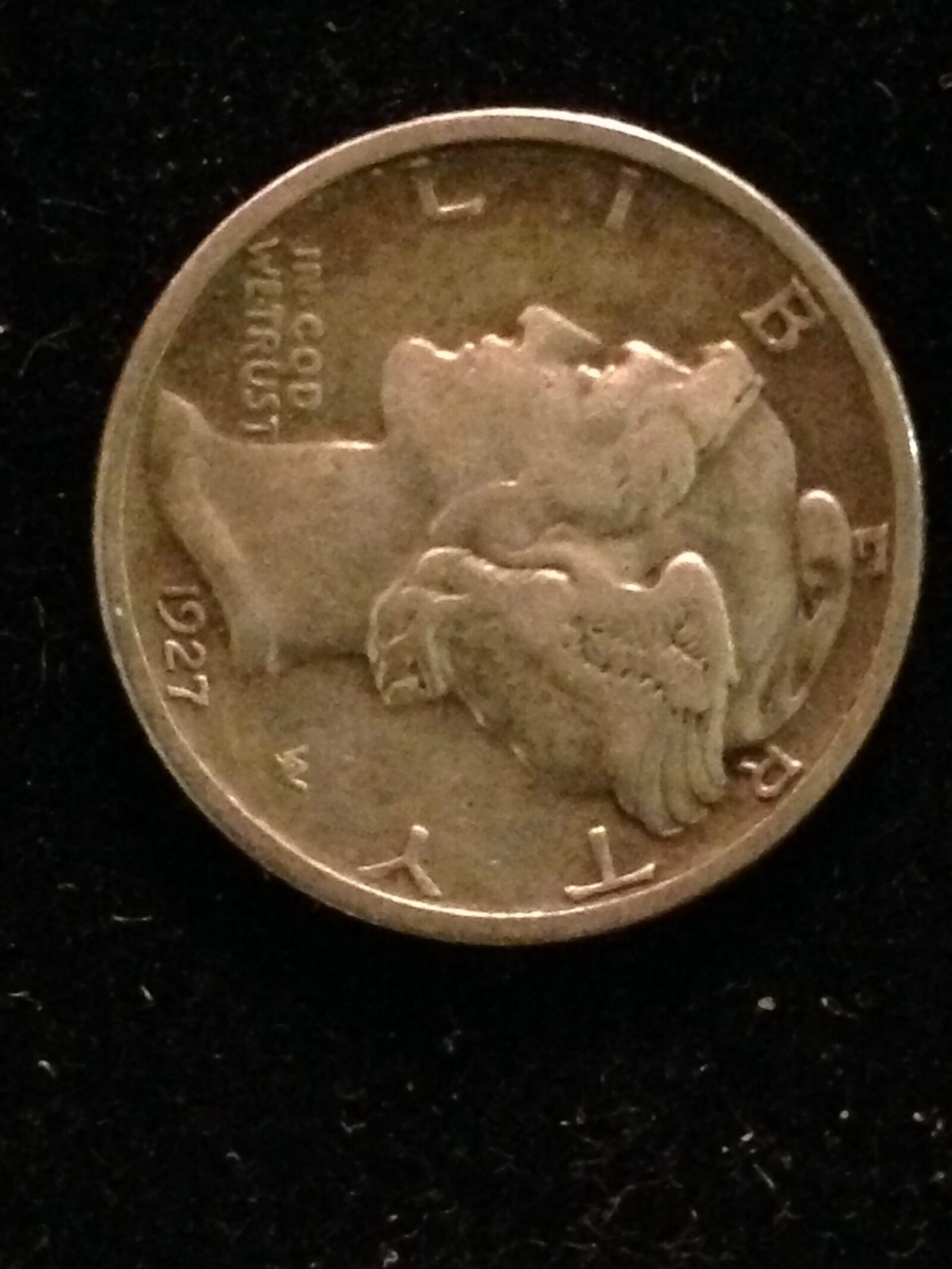 1927-D Mercury Dime G