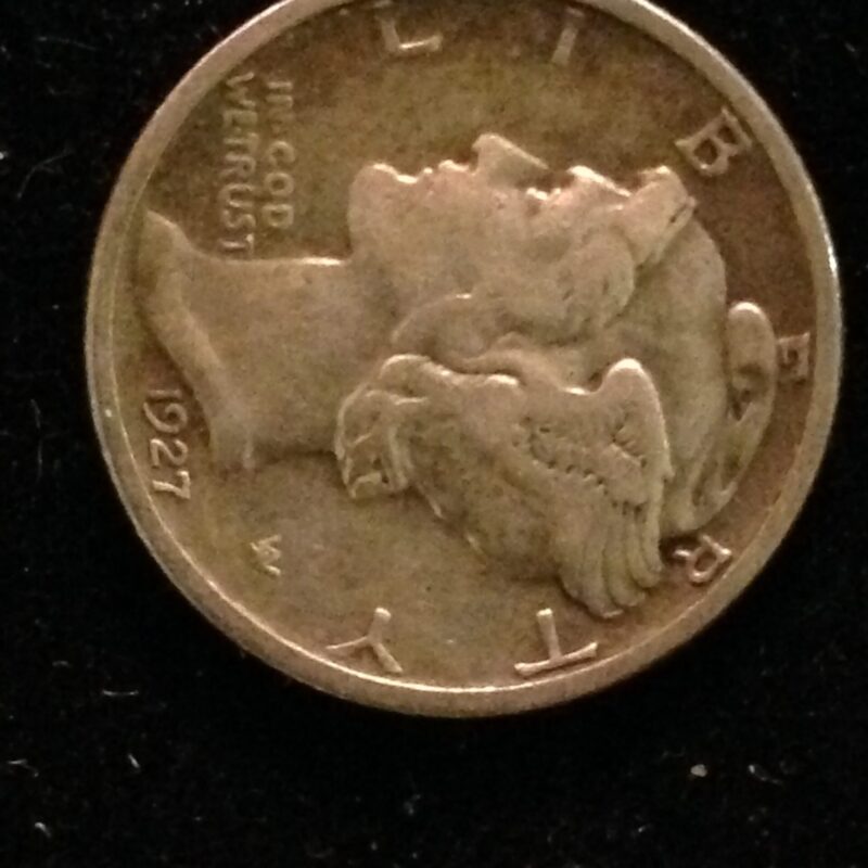 1927-D Mercury Dime XF