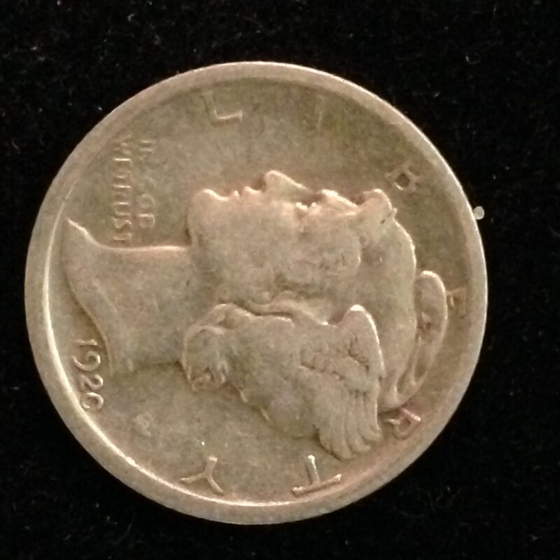 1920 Mercury Dime XF