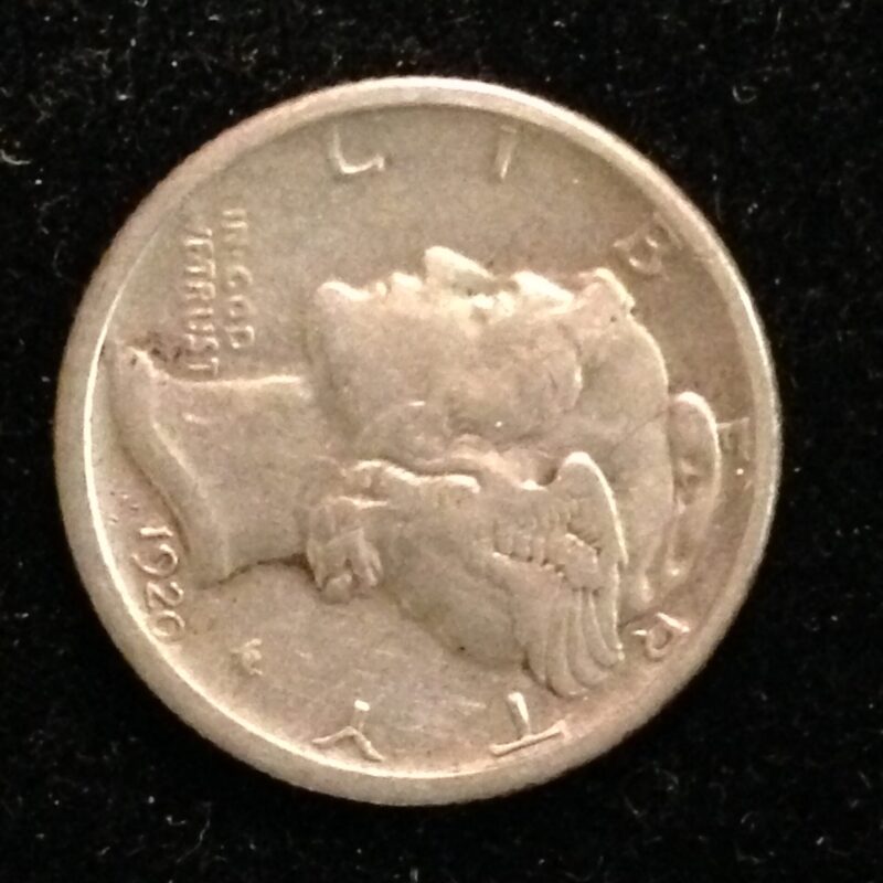 1920-S Mercury Dime F