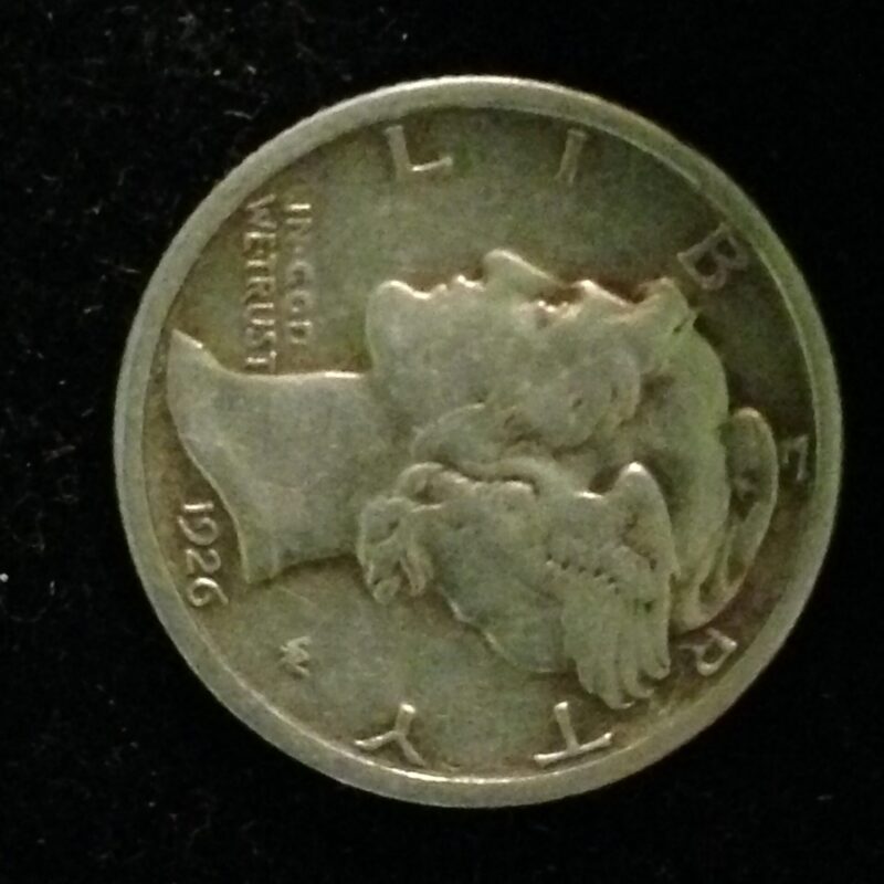 1926 Mercury Dime XF