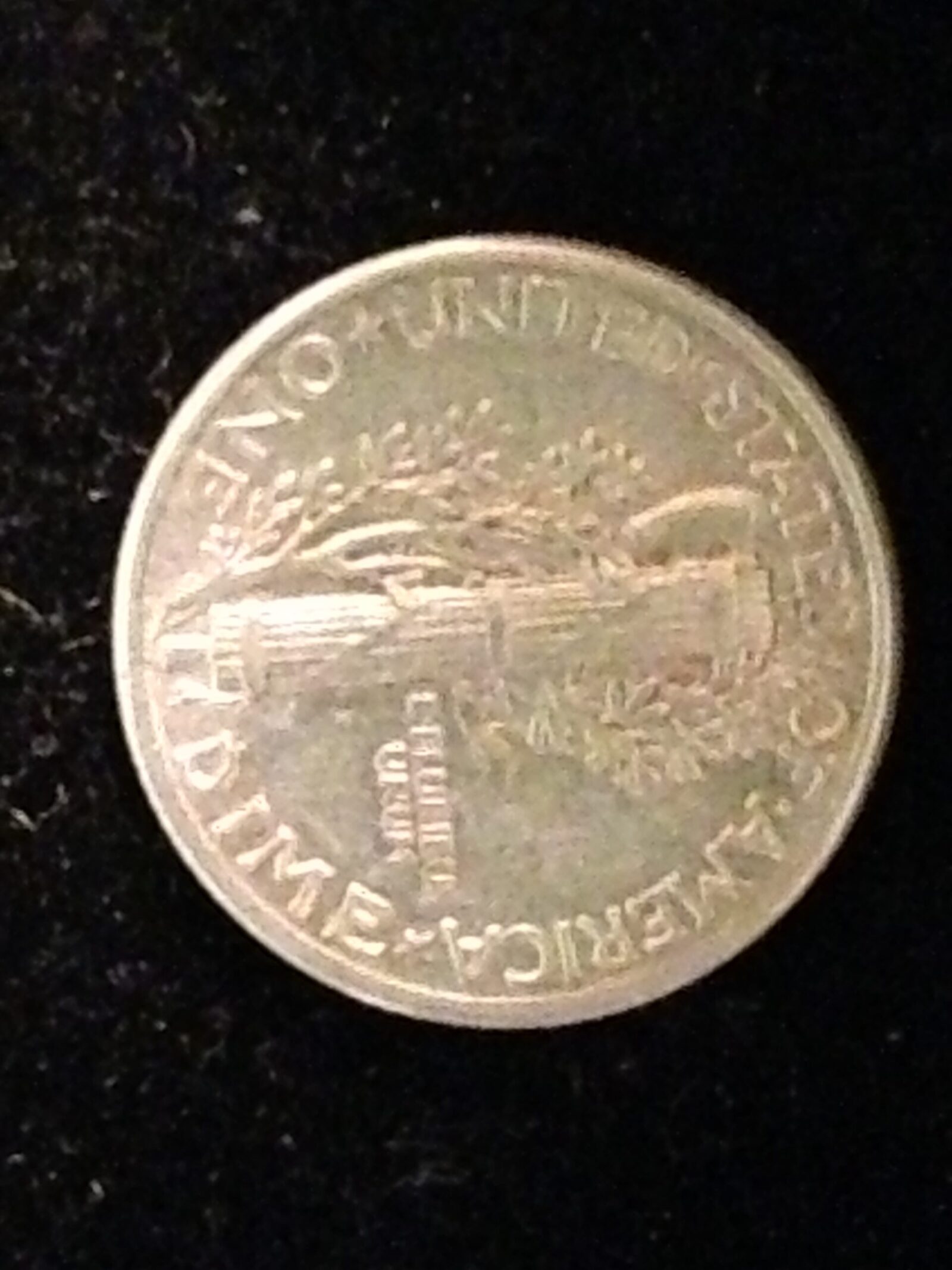 1927 Mercury Dime XF - Image 2