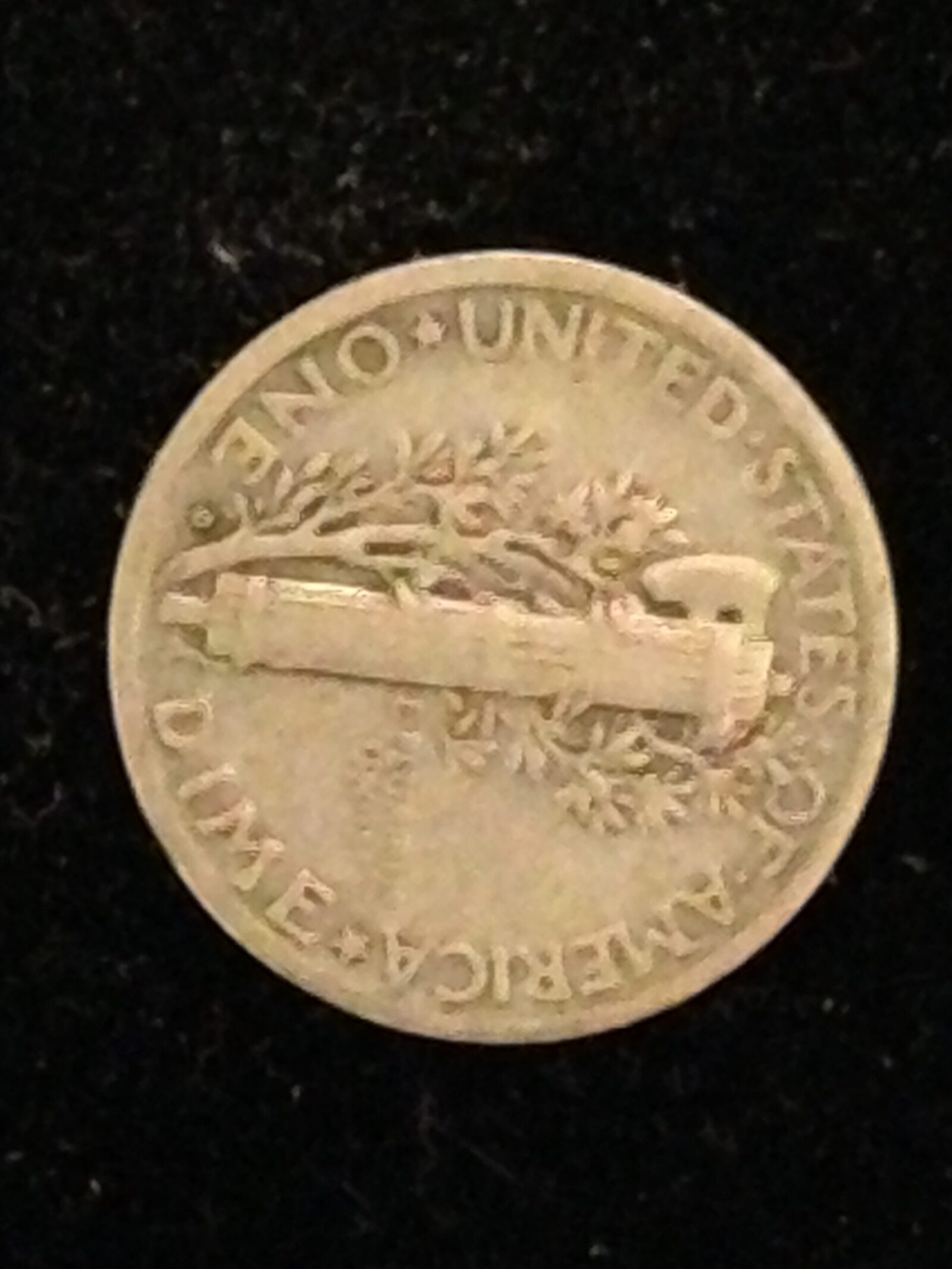 1928-D Mercury Dime VF - Image 2