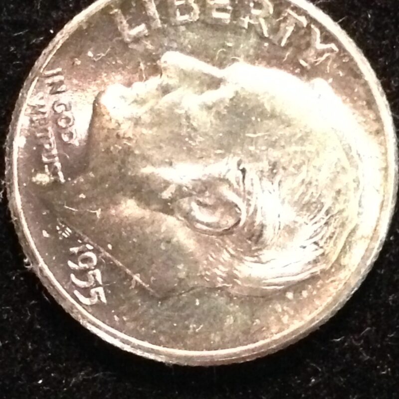 1955 Roosevelt Dime MS-66