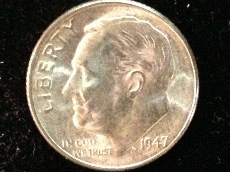 1947-D Roosevelt Dime Gem BU