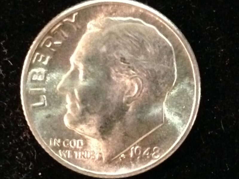 1948-D Roosevelt Dime Gem BU