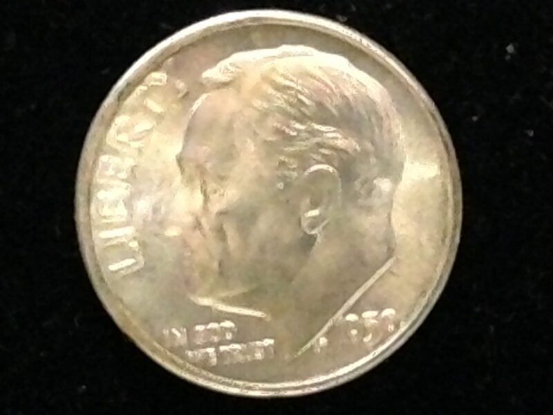 1950-D Roosevelt Dime ChBU