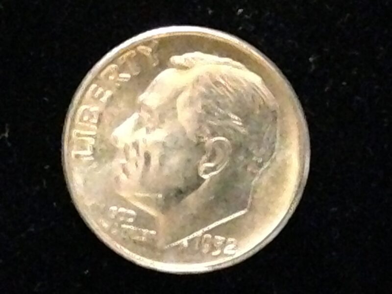 1952 Roosevelt Dime ChBU