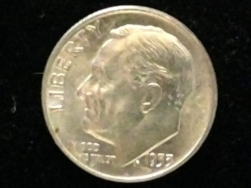 1953-D Roosevelt Dime ChBU
