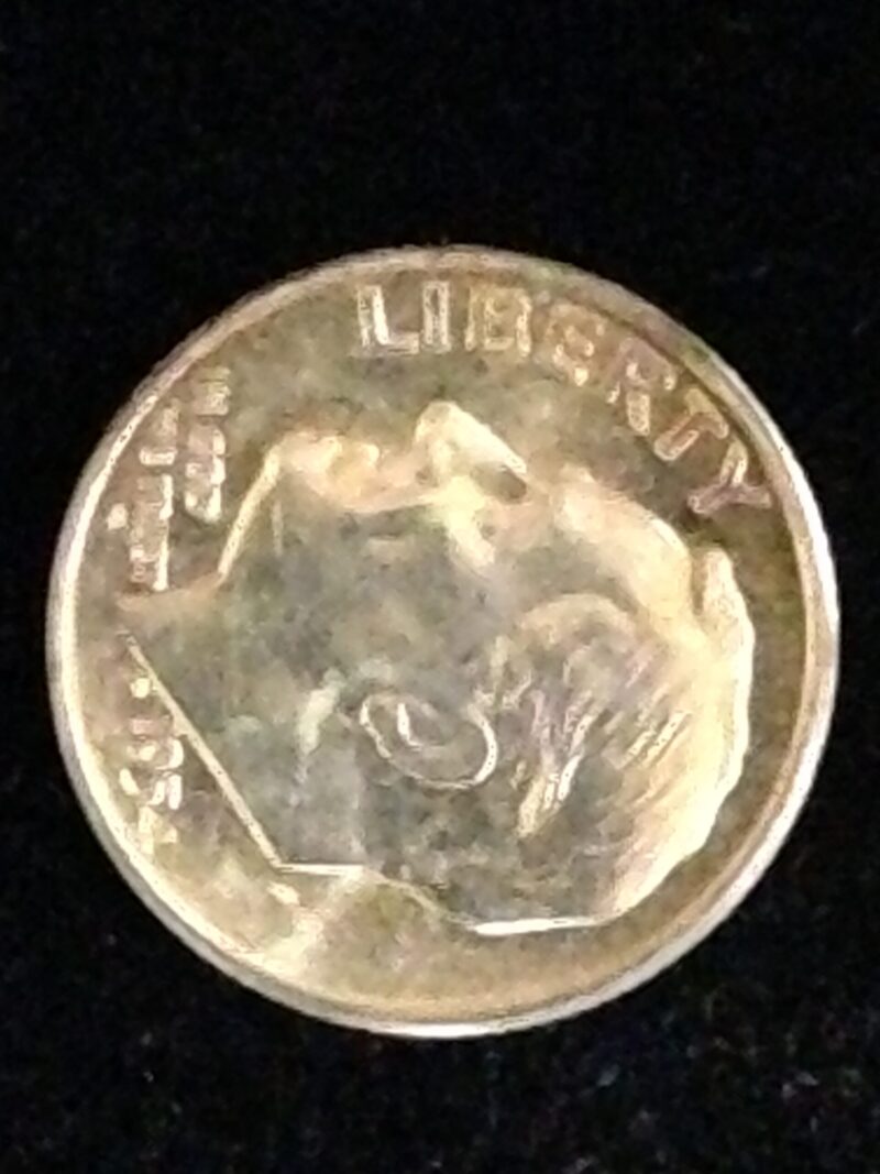 1954 Roosevelt Dime ChBU