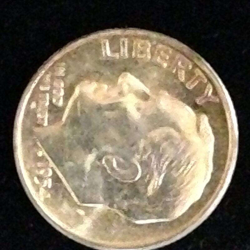1954 Roosevelt Dime ChBU