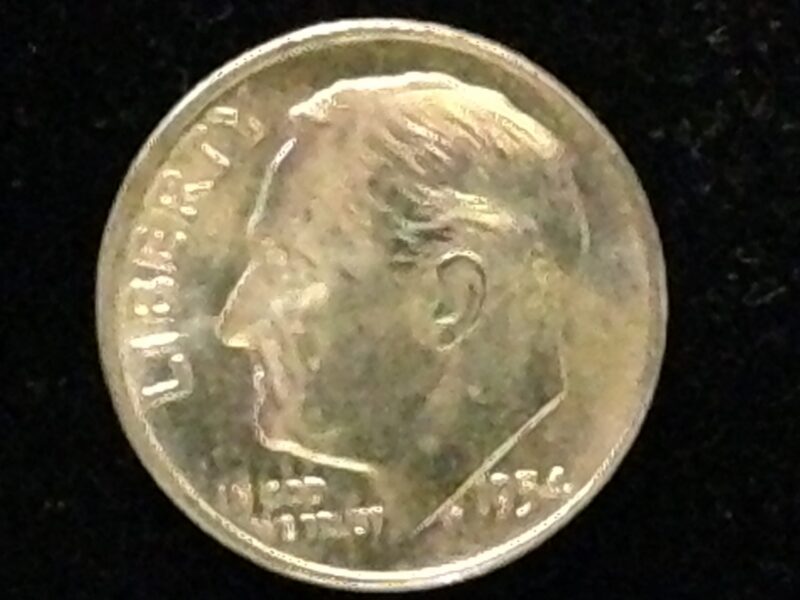 1954-D Roosevelt Dime ChBU