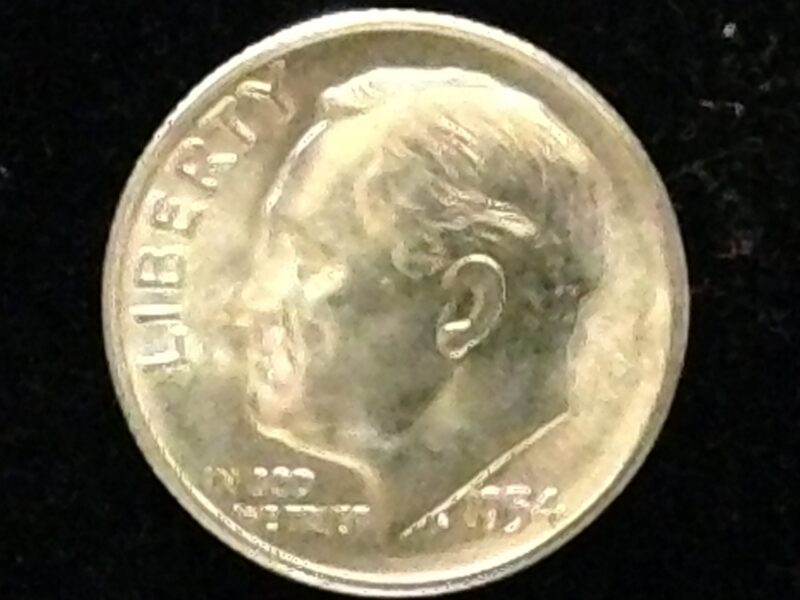 1954-S Roosevelt Dime ChBU