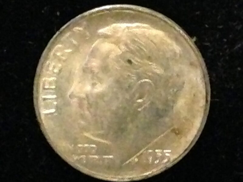1955-D Roosevelt Dime ChBU
