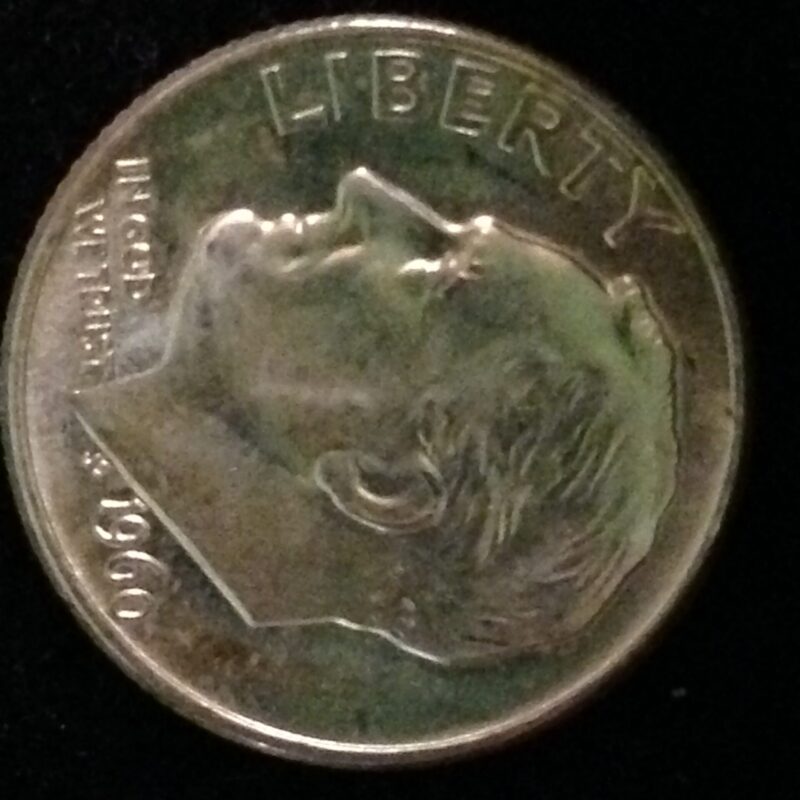 1960-D Roosevelt Dime ChBU