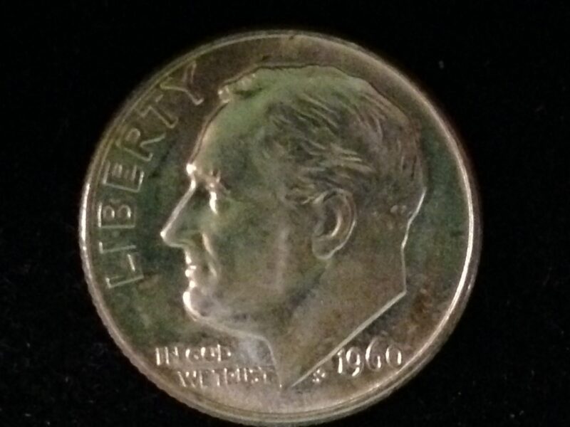 1960-D Roosevelt Dime ChBU