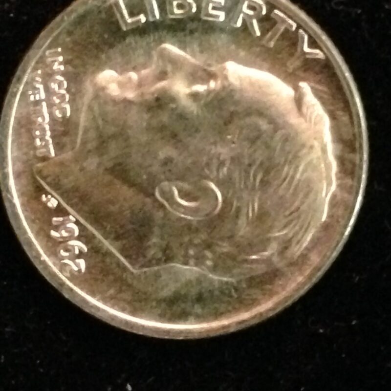 1962 Roosevelt Dime ChBU