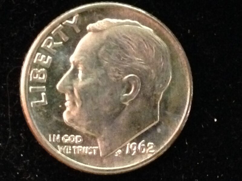 1962-D Roosevelt Dime ChBU